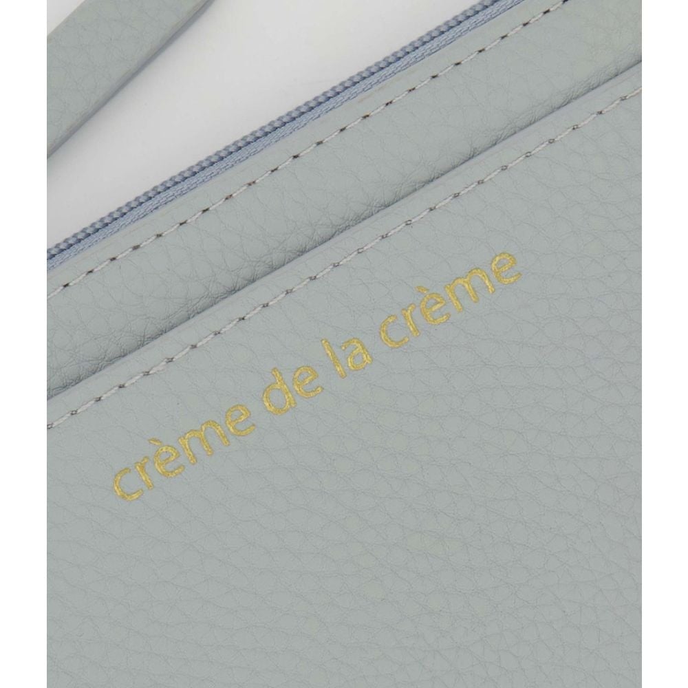 Zusss | Pashouder vega leer grijsblauw