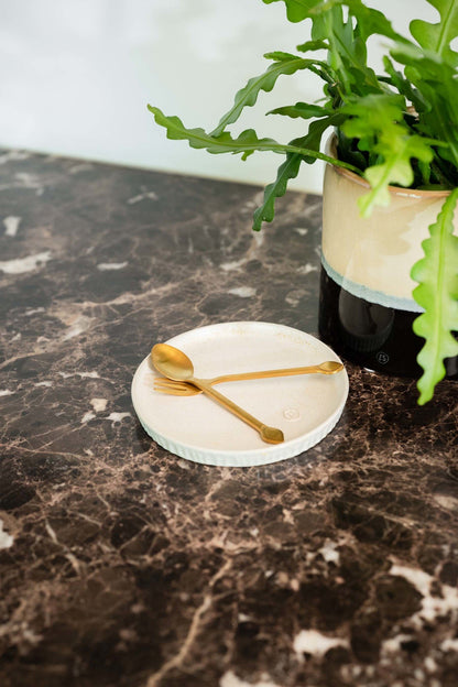 Zusss | Set van 4 lepeltjes goud