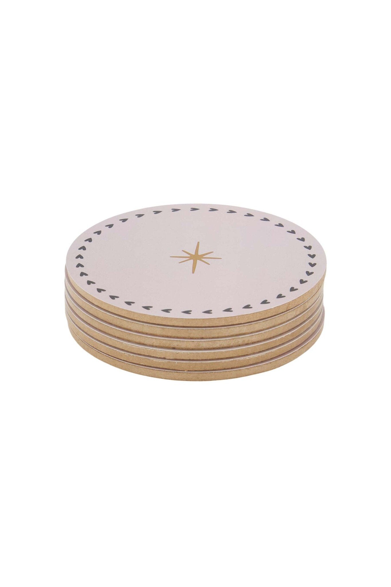 Zusss | Onderzetters rond zand set van 6