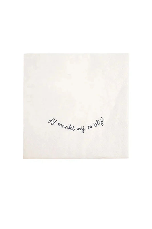 Zusss | Servetten jij maakt mij zo blij!
