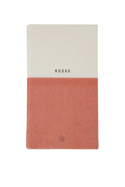 Zusss | Servetten kusss wit/oudroze