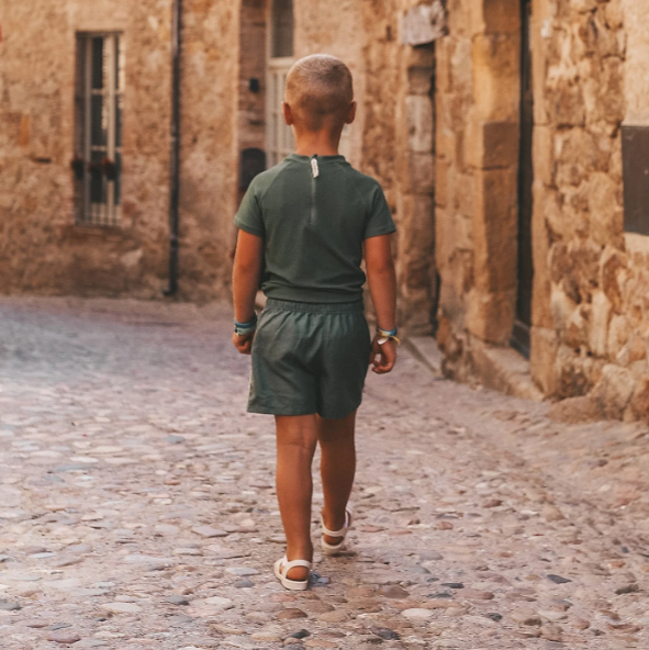 Salted Stories | Zwembroek solid green