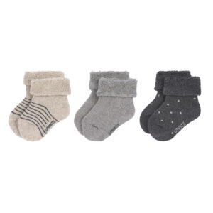 Lässig newborn sokken grijs
